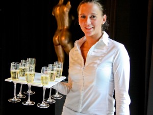 Champagner im Flying Service zum Catering in Berlin